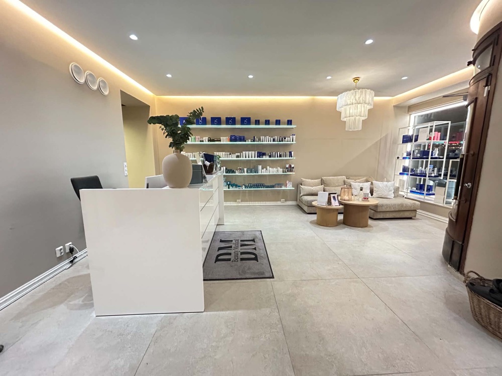 The reception at the Beauty Medical clinic at Olaf Ryes Plass